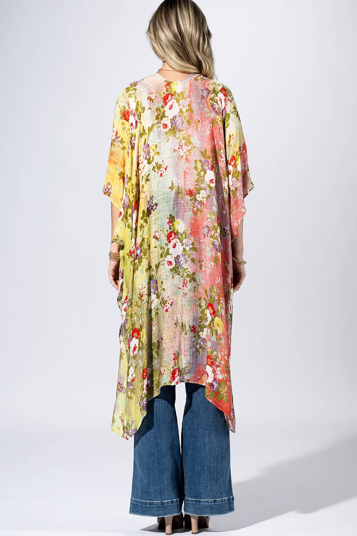 Flower Multi Garden Kimono