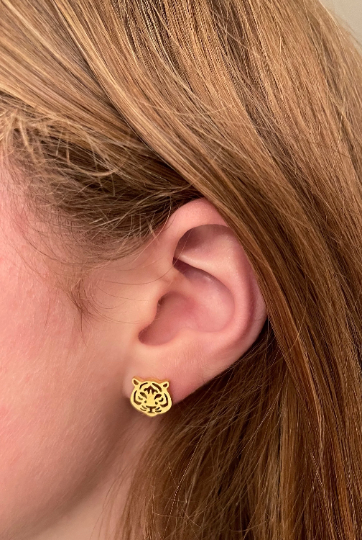 Steele Sloan Tiger Earrings