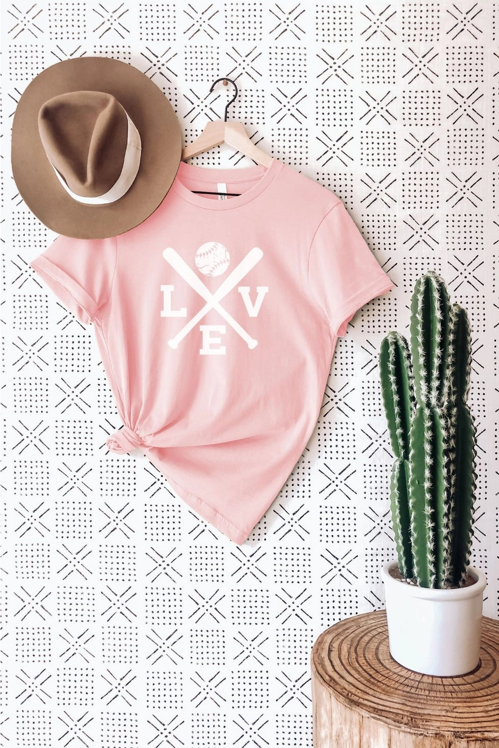 Love Baseball Graphic Tee