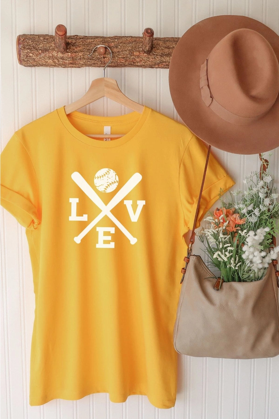 Love Baseball Graphic Tee