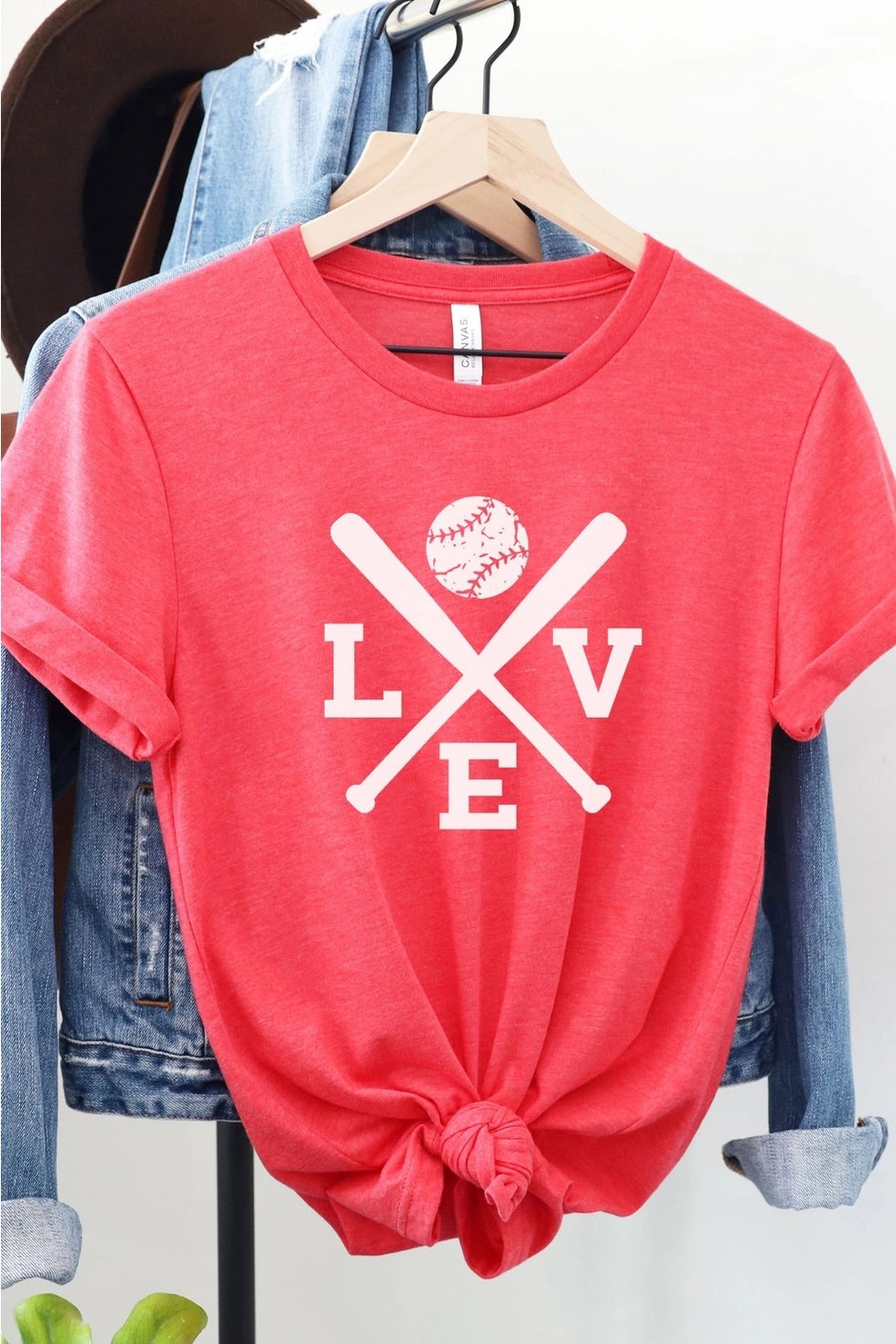 Love Baseball Graphic Tee