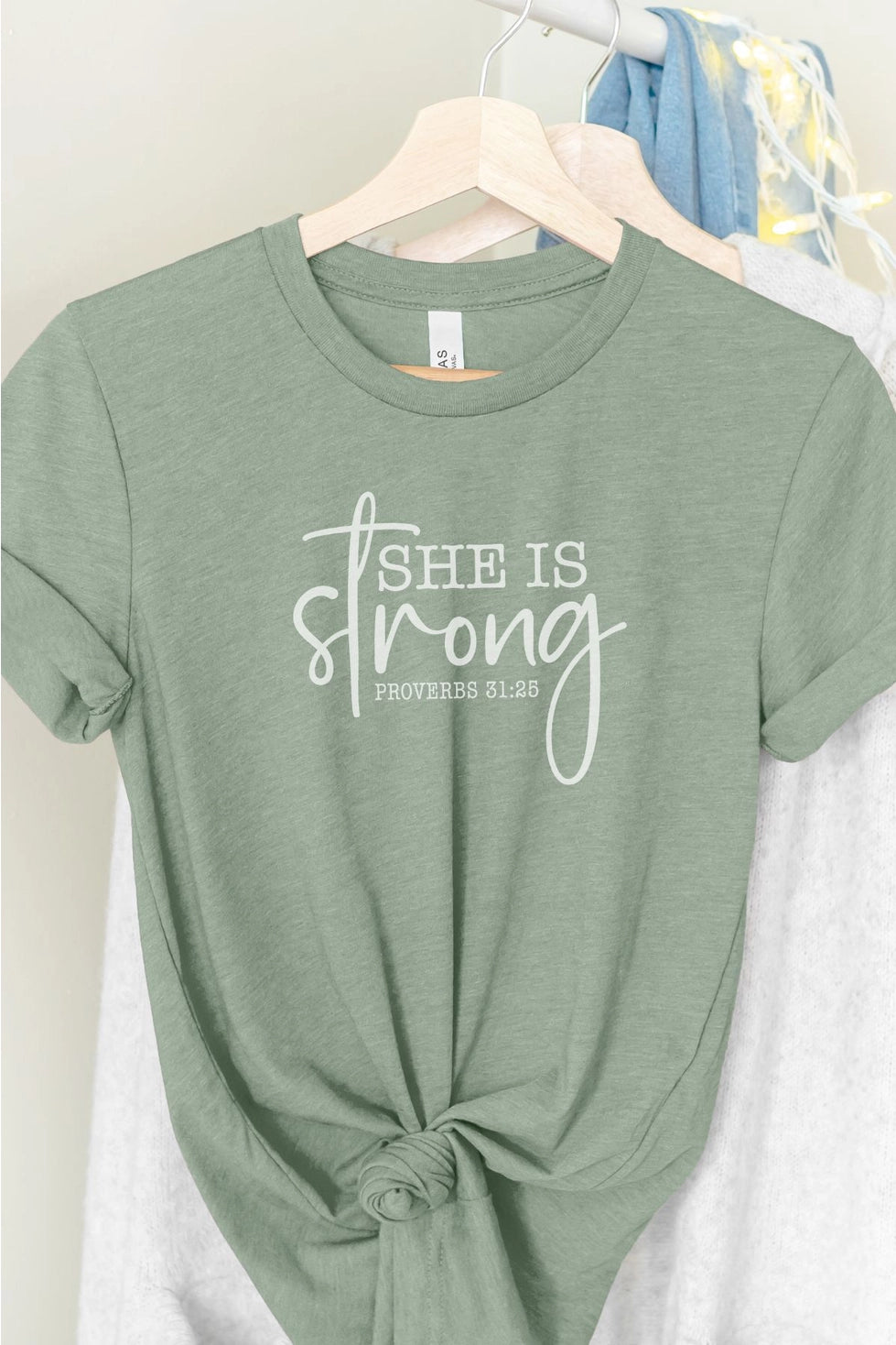 She Is Strong Graphic Tee