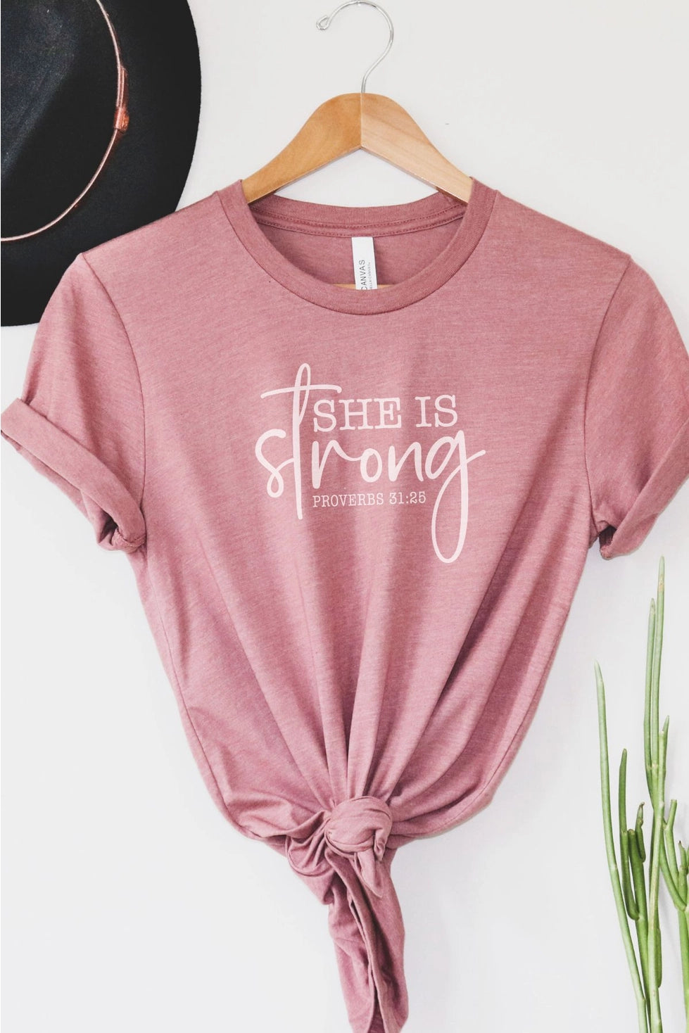 She Is Strong Graphic Tee