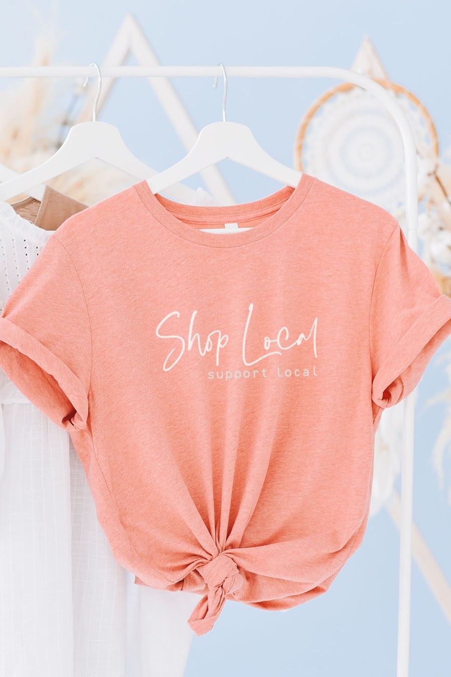 Shop Local Support Local Graphic Tee