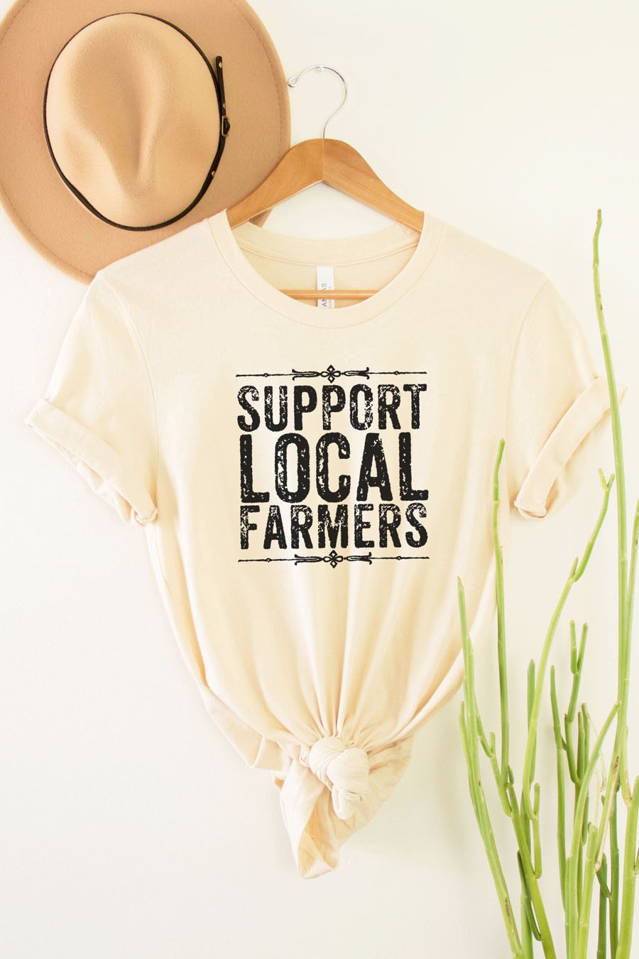 Support Local Farmers Graphic Tee