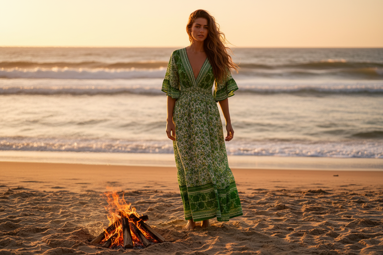 Curated for Bold Women - Beach Bonfire
