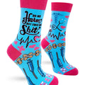 Do No Harm But Take No Shit Women's Crew Socks