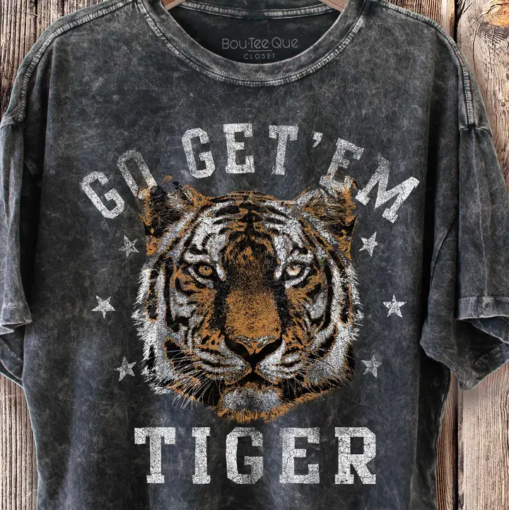 Go Get'em Tiger Cropped Tee