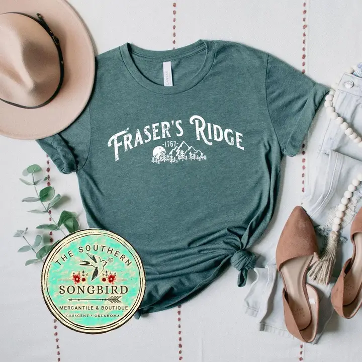 Outlander Inspired Fraser's Ridge Graphic T-Shirt