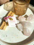 'love' Intention Bundle [ Palo Santo + Rose Quartz ]