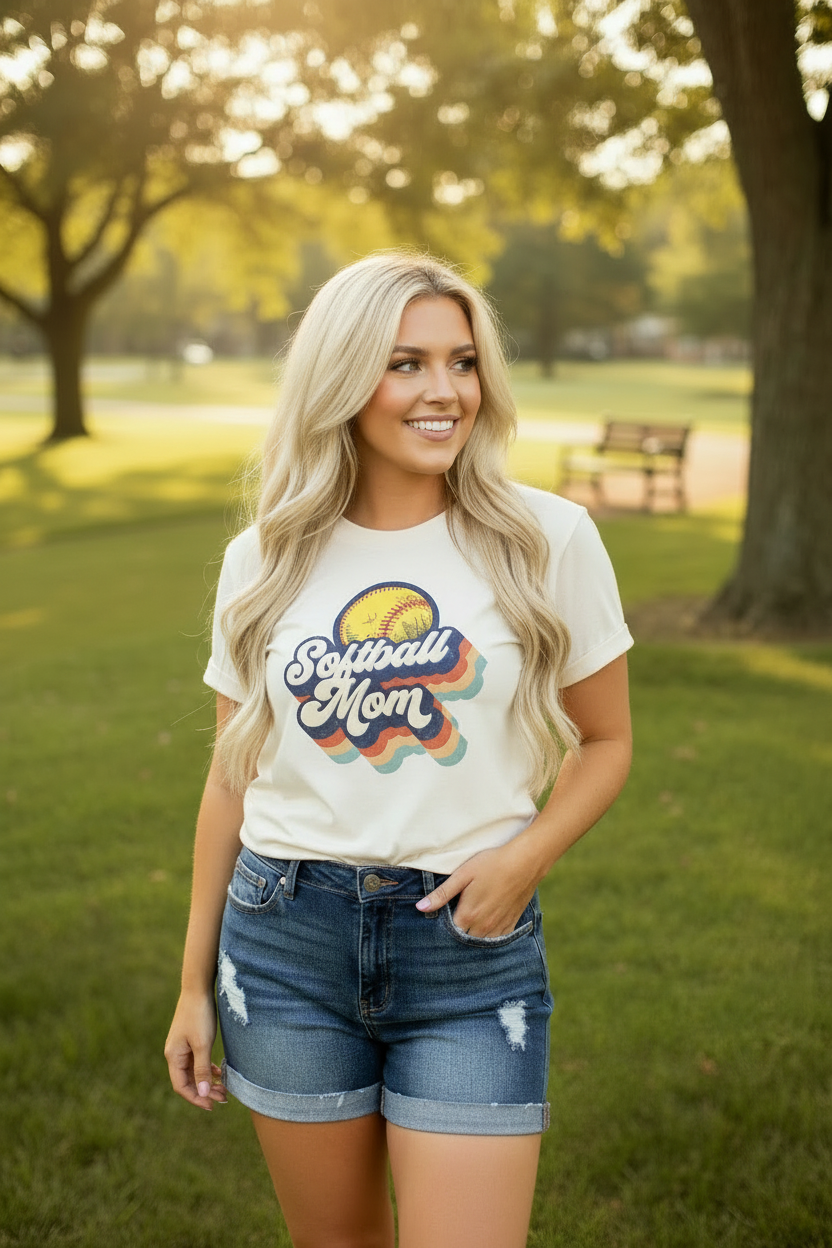 Zoomed Softball Mom Outfit